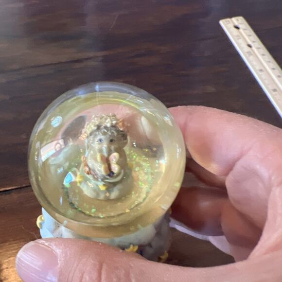 Vintage Dreamsicle Cherub Angel Christmas Globe - Picture 5 of 7